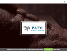 Tablet Screenshot of patsactivitycenter.be